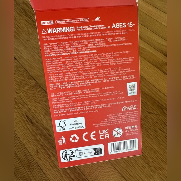 The Monsters Coca Cola Vinyl Face Blind Box Surprise Shake Labubu Doll Toy - Picture 4 of 12